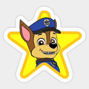 Chase Star Sticker